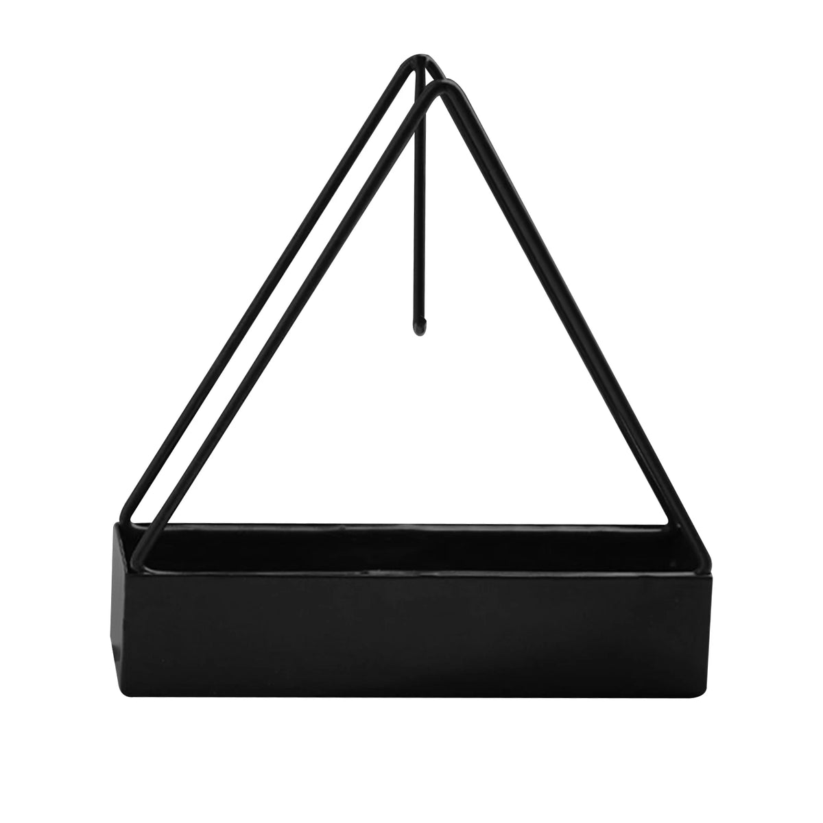 porte spirales anti moustiques noir vert minimaliste métal lisse triangulaire géométrique decoration intérieure bâtonnets