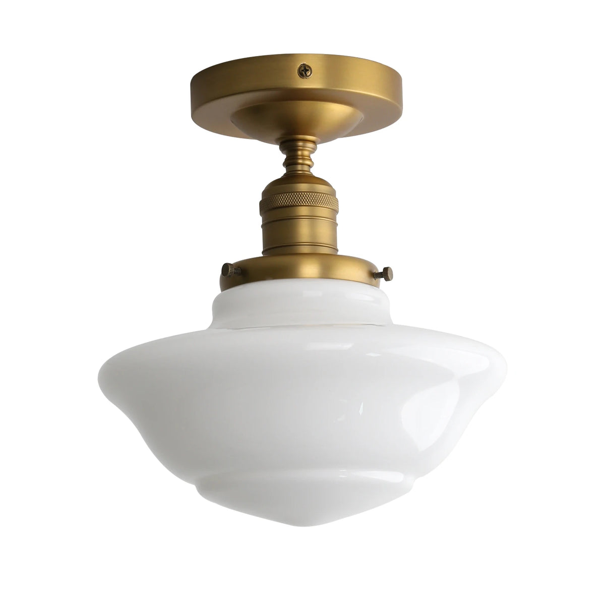 lampe classique or blanc mat éclairage salon chambre vintage moderne