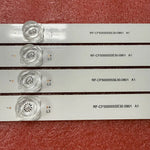 bande lumineuse led blanc moderne connecteurs électriques réutilisable aluminium 850 1000mm