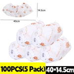 protège chaussures jetables blanc orange gris élastiques petits animaux good luck moderne pratique
