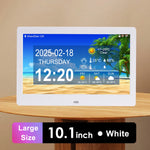 tablette numerique noire moderne wifi bluetooth mp3 horloge calendrier 10.1 pouces pouces