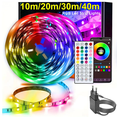 Ruban LED 10m RGB avec télécommande