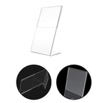 support photo transparent moderne cadre double face 15cm 10cm publicitaire sans motif