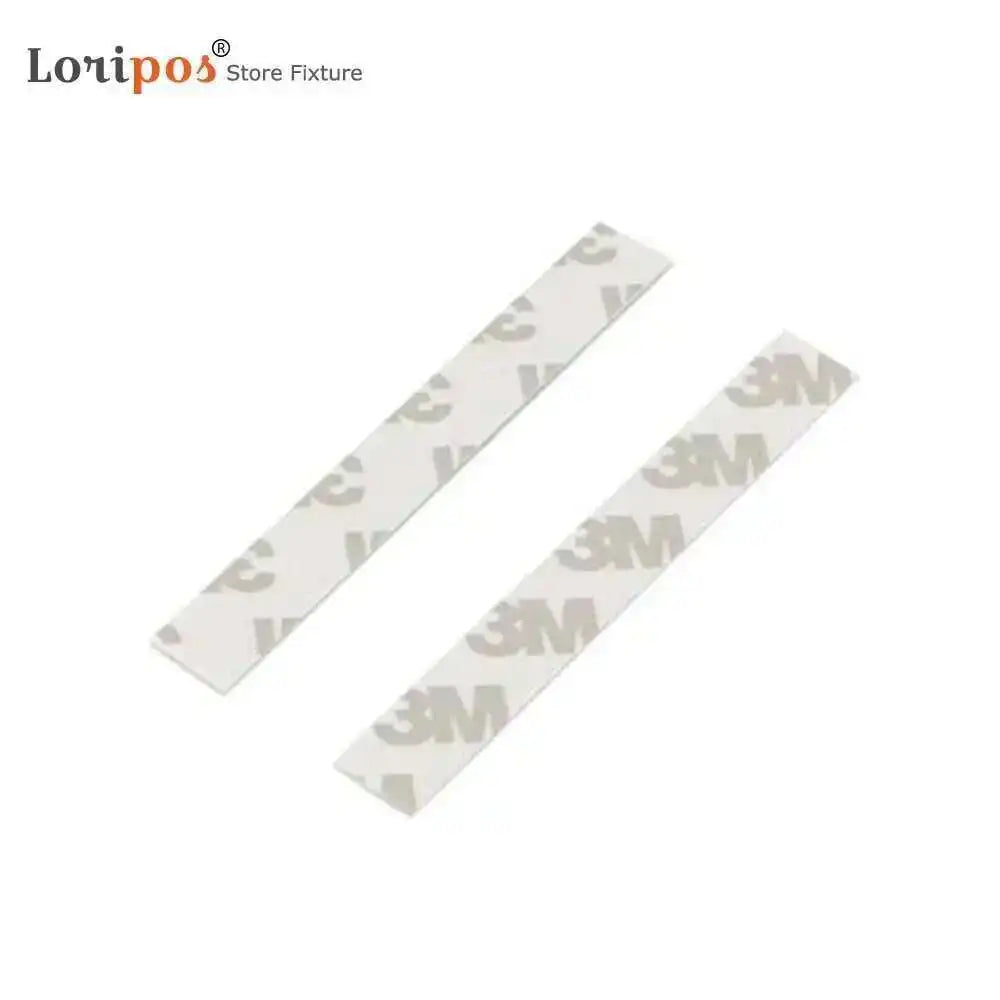 supports présentation adhésifs blancs noirs modernes minimalistes produits mat opaques bandes adhésives