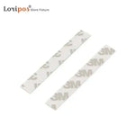 supports présentation adhésifs blancs noirs modernes minimalistes produits mat opaques bandes adhésives