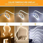 ruban led blanc lisse adhésif 5v usb flexible découpable deco chambre télévision