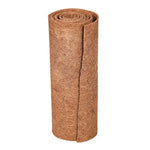 tapis sol marron clair fibre naturelle rustique antidérapant pot fleurs isolation hiver humidité resistant