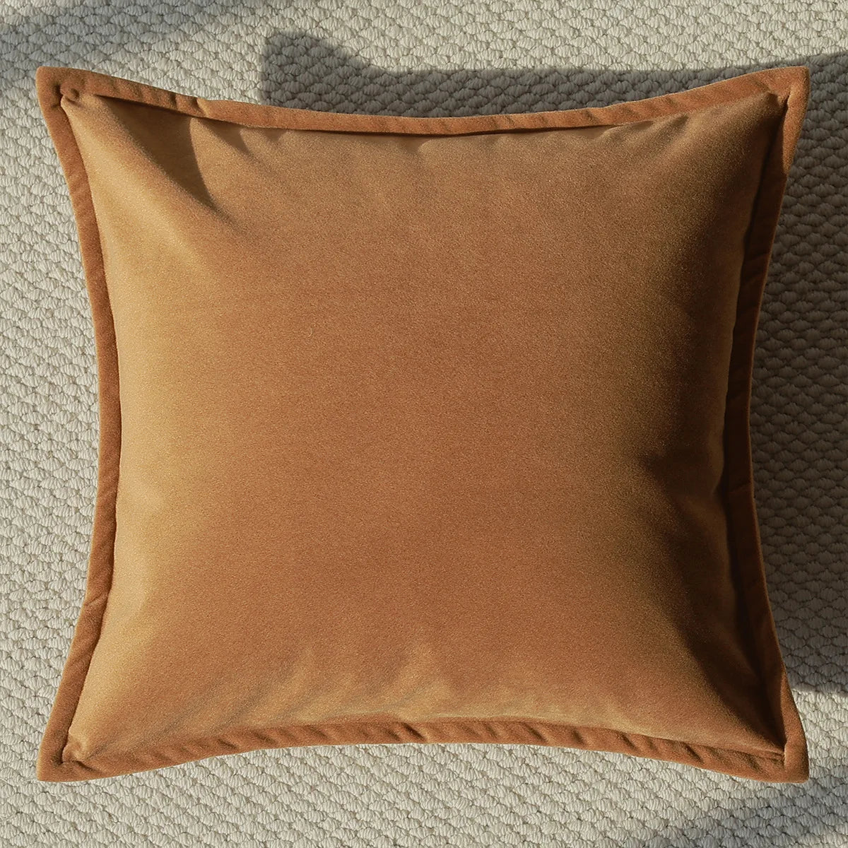 housse coussin géométrique polyester beige marron contemporain opacité 30x50cm 45x45cm décoration maison voiture