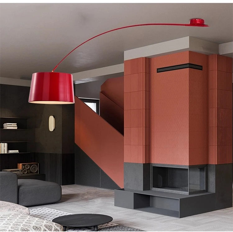 lampe moderne noir jaune blanc rouge fixation murale éclairage led chambre salon contemporain