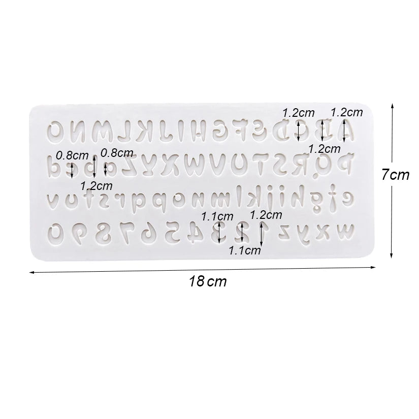 moule silicone alphabet chiffres gateaux decoratif lettres numeriques fondant cupcakes deco