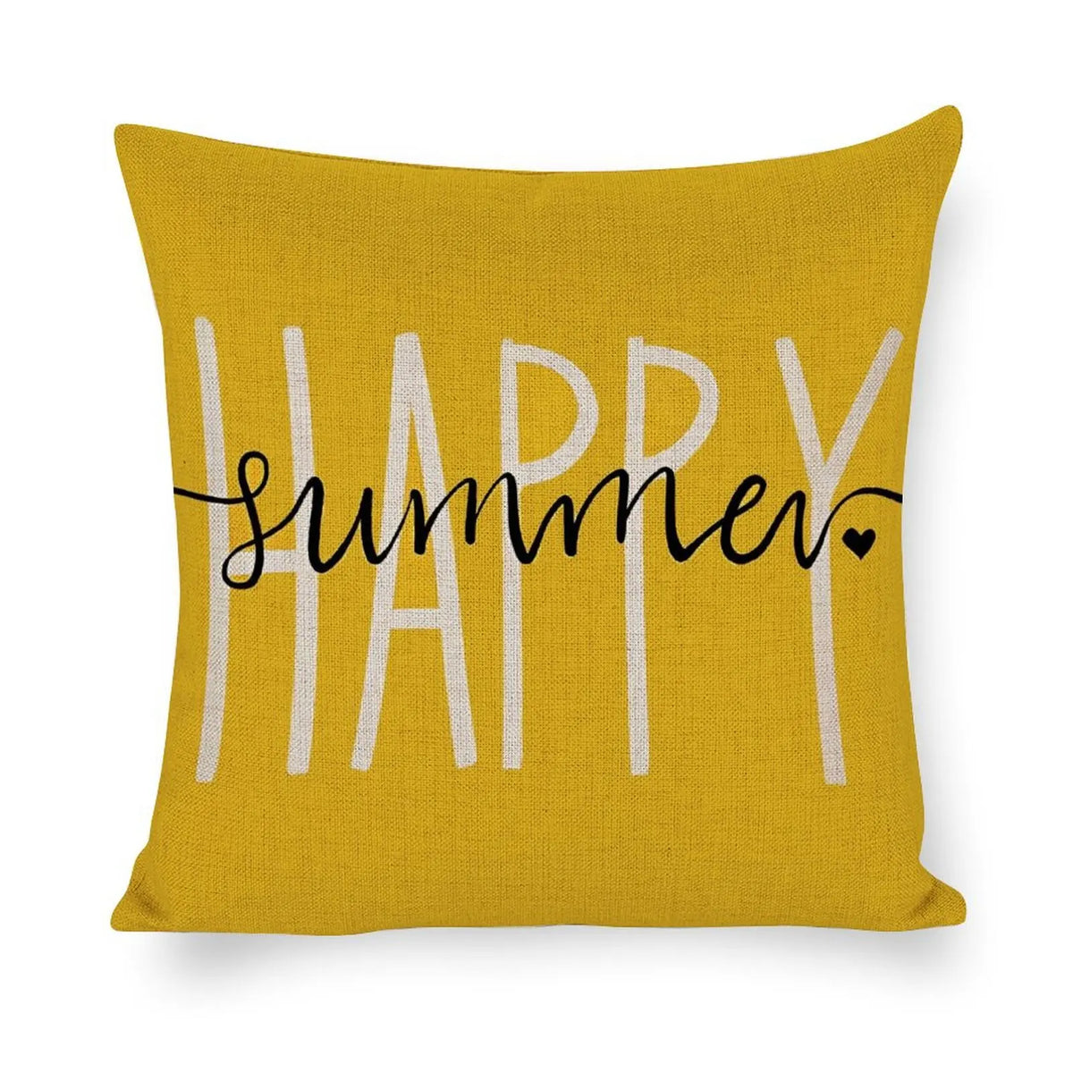 coussin fleur jaune moderne amovible lavable beige siège dossier décoration maison canapé