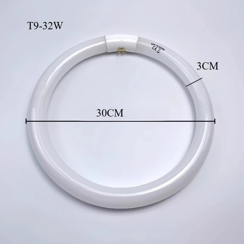 tube lumière circulaire blanc moderne 22w t5 18.2cm efficace eye caring