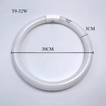 tube lumière circulaire blanc moderne 22w t5 18.2cm efficace eye caring