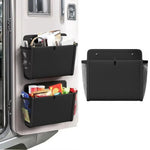 rangement sac noir suspendu voiture rv poubelle poches mesh transparent fonctionnel