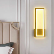applique murale led moderne minimaliste blanc noir doré fixation mur transparente chambre salon cuisine