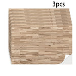 papier peint adhésif classique grain bois motif brique élégant 21cm 285cm 3pièces