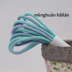 corde macramé multicolore tressée 100 coton 3.3 yds haute ténacité créative artisanale pastel rose