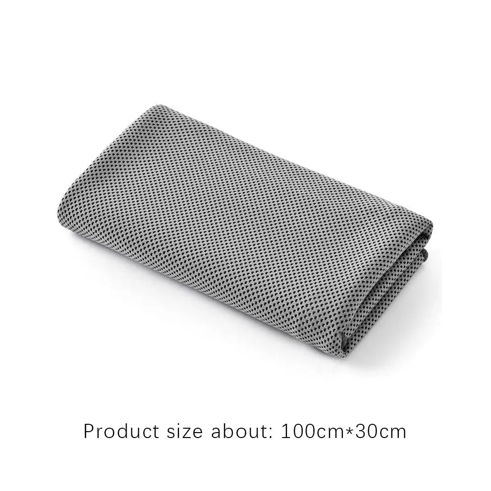 serviette sport polyestère bleu vert moderne maille fine rapide absorption haute qualité douce
