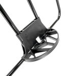 support sac dos pliant brompton aluminium alliage noir clips bandes élastiques ajustables sac dos