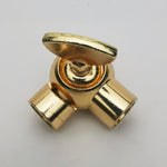 boutons manchette or cuivre noir blanc classiques vis fixés rond lisses