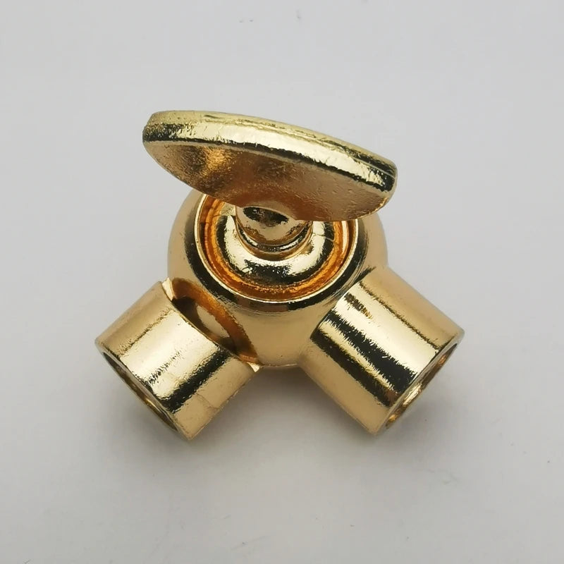 boutons manchette or cuivre noir blanc classiques vis fixés rond lisses