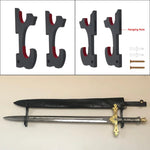 support mural bois katana épée bokken decor japonais zen maison salon