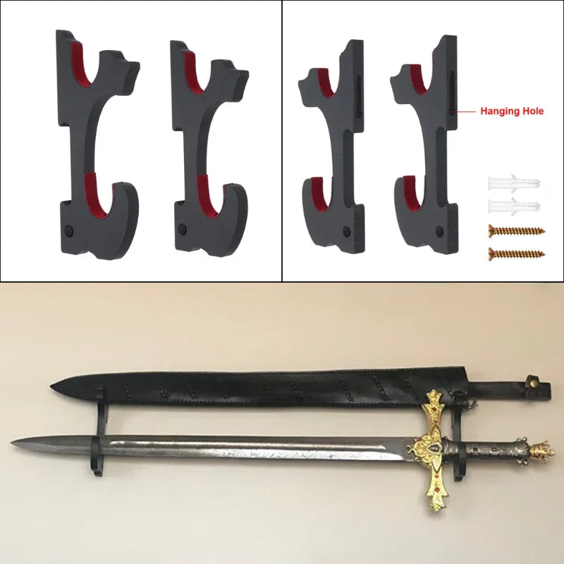support mural bois épées katana décor japonais zen présentoir couteaux salle mangerDecorationMurale