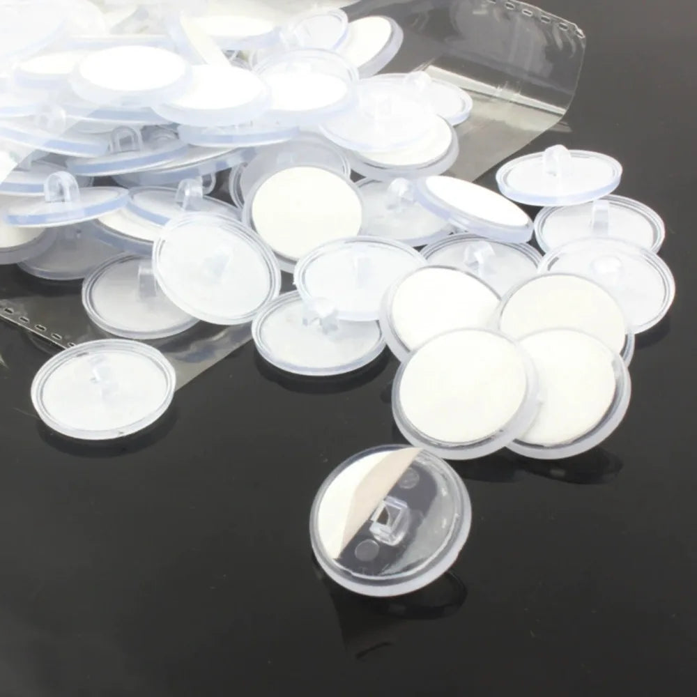 clips fixation transparent blanc moderne 2cm 3cm 4cm liège clips suspension affichage