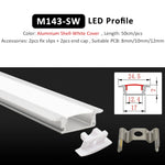 profil led noir blanc moderne 12v certification ul cem lvd rohs led ceiling profile