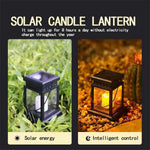 Lanterne solaire extérieure accrochée à une branche d'arbre