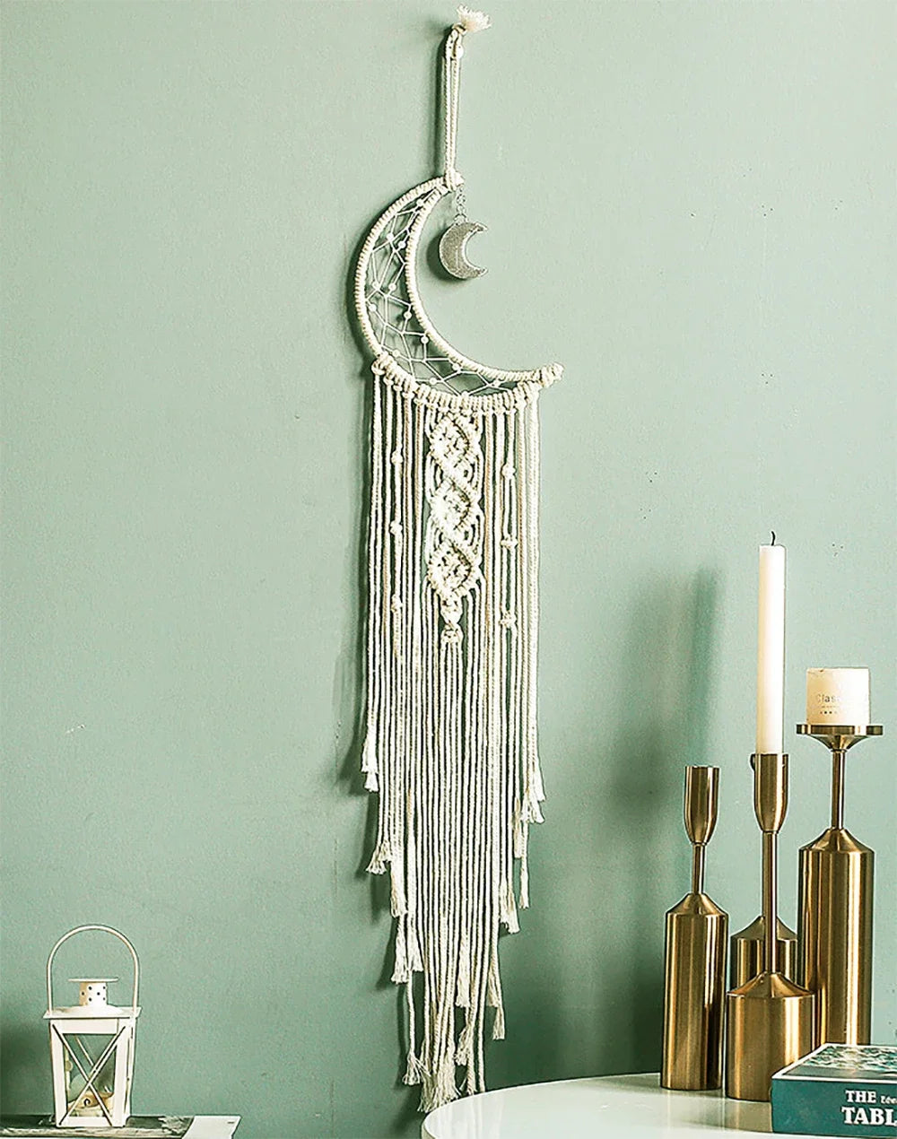 décoration murale dreamcatcher macramé franges boho occasion eid
