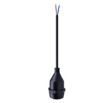 ampoule vis e27 moderne orange noir support filaire certification étanche haute température