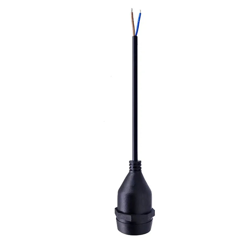 ampoule vis e27 moderne orange noir support filaire certification étanche haute température
