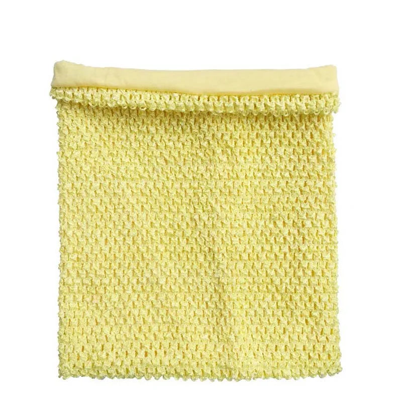 pochettes maille violet jaune rose bleu opaques modernes 10x12 inches DIY tutu