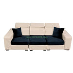 housses canapé velours 100% polyestère vert olive gris bleu marine marron moderne printemps été