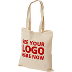 sac main décontracté toile coton imprimé logo personnalisable noir blanc beige simple pratique