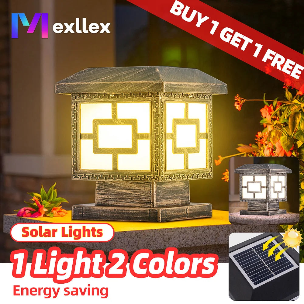 lampe solaire led étanche ip65 contemporaine batterie lithium noire panneau solaire inclusion moderne vintage