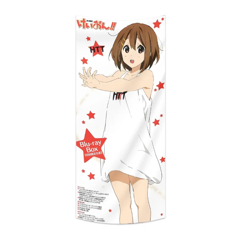serviettes plage dessins animés personnages étoiles blanc rose noir gris beige