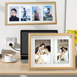 cadre photo multi photos bois moderne minimaliste photos decoration intérieure haute definition posable mur