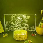 Lampe tactile LED couleurs modifiables