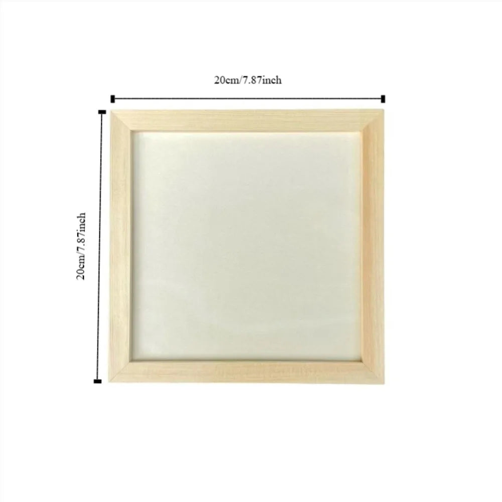cadres bois naturels classiques différents enfants decoration photo façon rustique