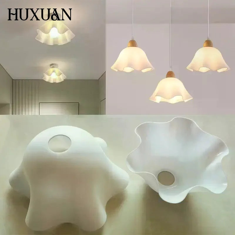 abat jour moderne blanc tringle hauteur 140mm diamètre 42mm salon chambre decoration vintage