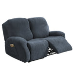 housses canapé gris imprimé végétal moderne pièces adhésifs polyester lavable printemps été