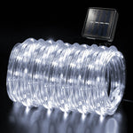 guirlande lumineuse solaire extérieure étanche led jardin terrasse décoration Noël arbre pelouse moderne transparente