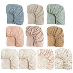 Comparaison des couleurs disponibles du drap-housse pour berceau