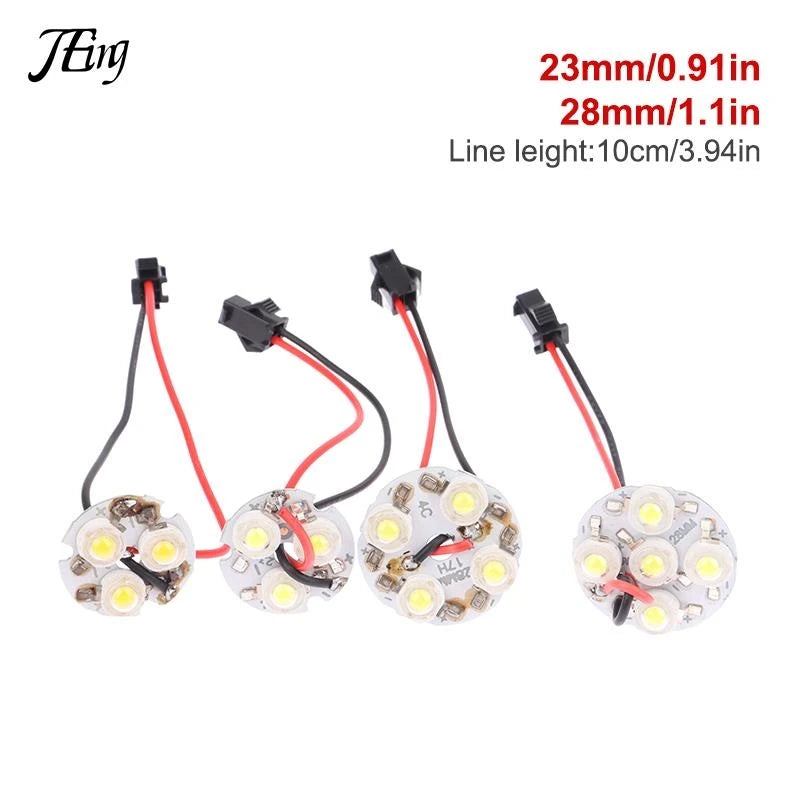ampoule led blanc noir rouge moderne technologique connecteur vis cable 23mm 28mm haute luminosité