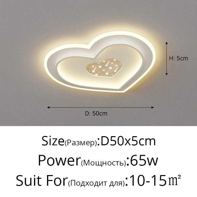 plafonnier led moderne blanc doré minimaliste éclairage cuisine chambre salon