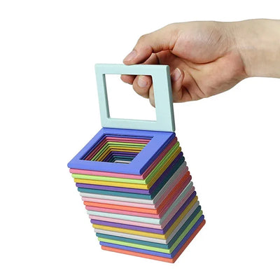 Cadres photo magnétiques colorés pour Instax Mini sur réfrigérateur