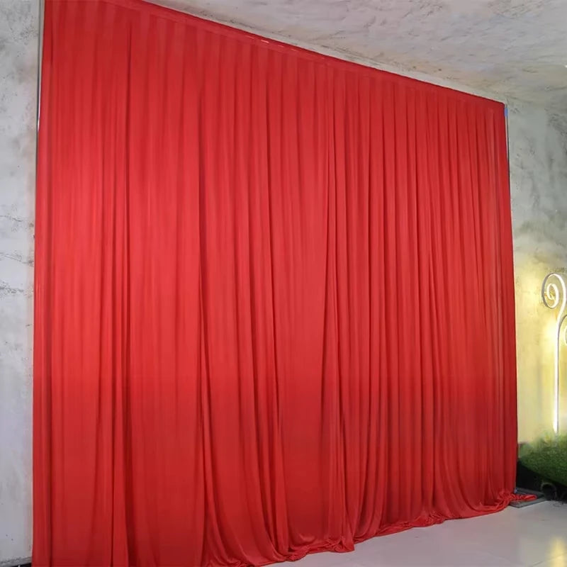 rideau blanc or rose rouge bleu moderne polyester plissé 3m large opacité chambre cuisine