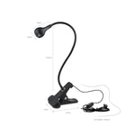 lumière led portable pince argentée noir blanc contemporaine minimaliste